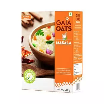 Овсяные хлопья Масала (200 г), Oats Masala, Gaia