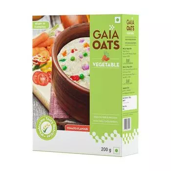 Овсяные хлопья с овощами (200 г), Oats Vegetable, Gaia