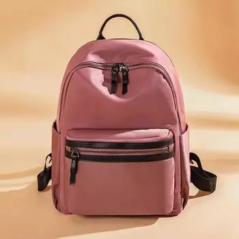 Oxford Cloth Backpack, Women s Large-capacity Backpack, Student Schoolbag, Casual Travel Bag чёрный
