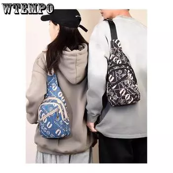 Oxford Cloth Chest Bag Small Bag Women s Bag Nylon Cloth Chest Bag Casual Crossbody Bag
