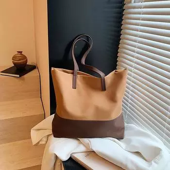 Оксфорд замок новый стиль модная сумка через плечо простая пэчворк мода мягкая большая вместимость универсальная сумка для поездок на работу