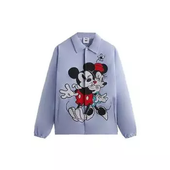 Оксфордская куртка Kith For Mickey & Friends Equilibrium, верхняя одежда унисекс, синяя KHM031713-483 L