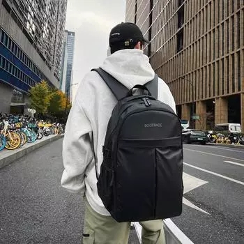 Оксфордский рюкзак, мужской студенческий школьный рюкзак большой вместимости, дорожный рюкзак серый