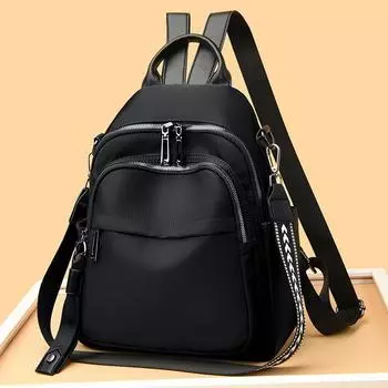 Оксфордский рюкзак женский многослойный рюкзак большой емкости для поездок на работу школьный рюкзак для студентов кофейный