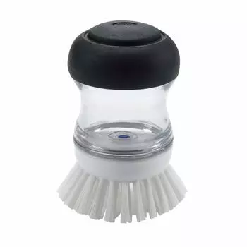 OXO Kitchen Brush One Push Detergent comes out Palm Brush