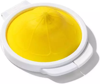 OXO Силиконовый контейнер для хранения продуктов питания Lemon многоразовая эко-пленка для консервации жёлтый