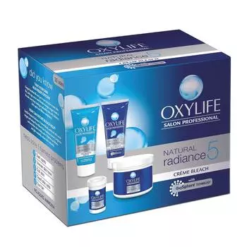 Oxylife Natural Radiance 5 Крем-отбеливатель с активным кислородом, 9 г