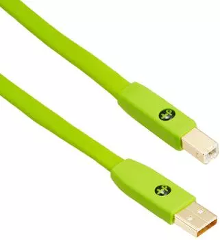 Oyaide Электрический USB-кабель класс 0,7 м d+USB B/0,7 серебряный