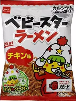 Oyatsu Company Baby Star Ramen Chicken Mini 23 г x 30 пакетиков