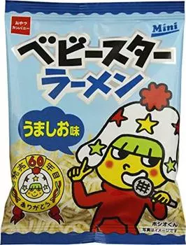 Oyatsu Company Baby Star Ramen со вкусом Умасио 21 г x 30 пакетиков