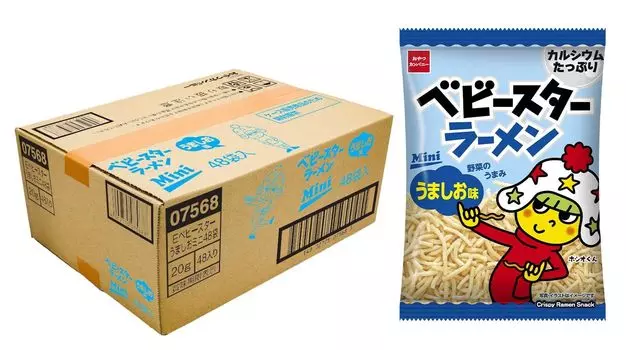 Oyatsu Company Baby Star Ramen Вкус Умасио Мини Сладкие Снеки Рамен Снеки Закуски Подвижной Состав Использование на Мероприятиях Призы Оптовые Покупки