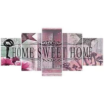 OZ 5D DIY Full Round Drill Diamond Painting Home Kit Decor Art Craft 95x45cm