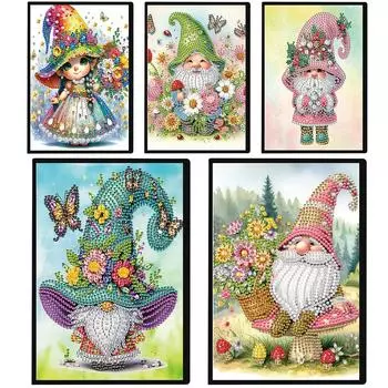 OZ Goblin Специальный 5D DIY Алмазный Художественный Набор Для Рисования A5 для Рисования Живопись WXB199
