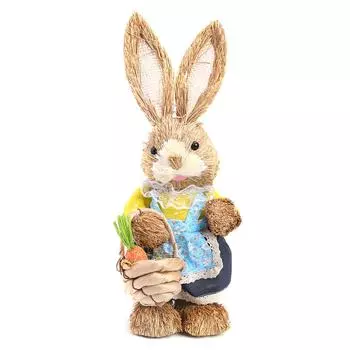 OZ Искусственный кролик Пасхальное украшение Имитация Милый кролик Украшение для дома Декор D