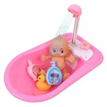 Oz Toy большой размер игрушка для ванны с душем и вытекающей водой, корейские игрушки для ванны