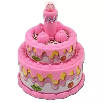 Oz Toy Mini Happy Birthday Cake Melody Toy, Розовый, Популярные корейские игрушки