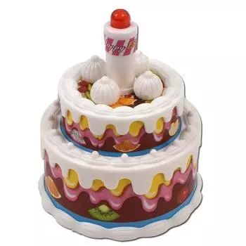 Oz Toy мини-торт с днем рождения, мелодичная игрушка, шоколад, популярные корейские игрушки