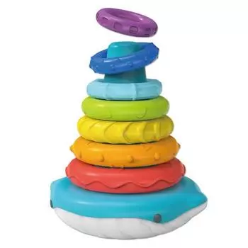 Oz Toy неваляные кольца-киты, синие, 1 штука, корейские товары для детей