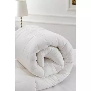 Оздилек Майкрософт Двойное Одеяло Белое 195X215