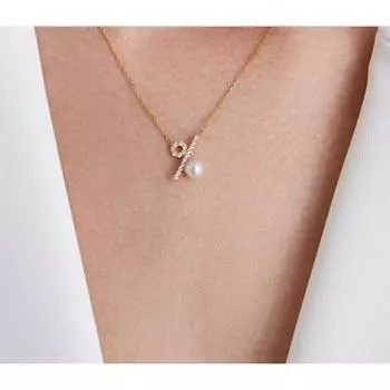 Ожерелье «100% Любовь» для женщин, нишевый дизайн, процент, лето, высококлассное жемчужное ожерелье