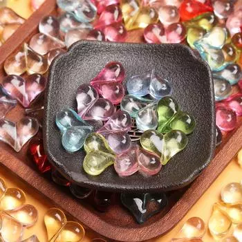 Ожерелье, 500 г, около 250 шт., милые ювелирные аксессуары, 17 мм * 22 мм, серьги ручной работы, свободные бусины, акриловые прозрачные серьги-прокладки в форме сердца для любви