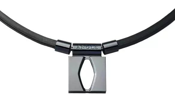 ОЖЕРЕЛЬЕ ANGLE 01 Магнитное ожерелье Унисекс Черное M [Медицинское устройство] e.MODEL чёрный