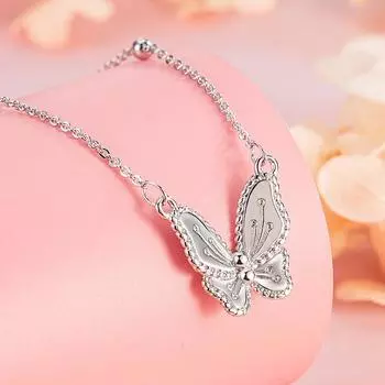 Ожерелье-бабочка, универсальное женское, легкое, роскошное, высококачественное, дизайнерское, ювелирное колье, цепочка на ключицу для девушки