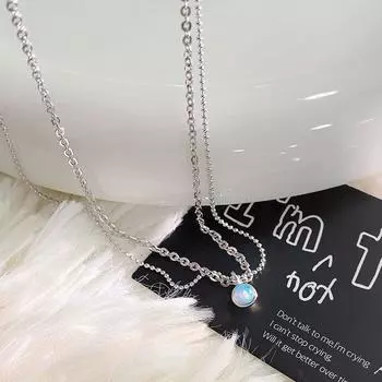 Ожерелье-бантик, милое и нежное, с девичьим оттенком, подходит для повседневной носки, легкая роскошь, высококачественная, цепочка на ключицу