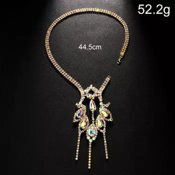 Ожерелье бикини со стразами на спине для ночного клуба, свадьбы на пляже золотой