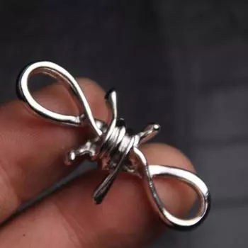 Ожерелье Bramble, Dark Sense, Холодный, Крутой хип-хоп Толстые полоски, Кольца на ключицу, Панк, Аксессуары из сплава