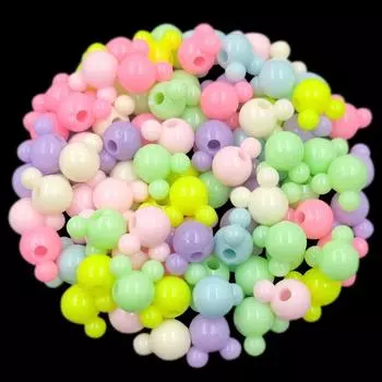 Ожерелье Браслет Для Изготовления Ювелирных Изделий Подвеска Карамельный Цвет Бусины 20/40 Шт. DIY Поделки Ракушка Корона 20Pcs 11*12mm Bear