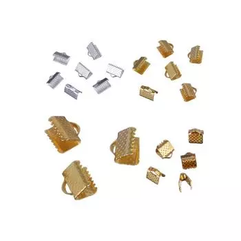 Ожерелье Браслет Фурнитура Шнур Обжимные Концы Металлические Ручной Работы Crat Высокого Качества Для Изготовления Ювелирных Изделий 6/8/10 мм Аксессуары 8mm