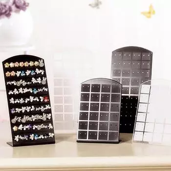 Ожерелье Браслет Серьги Ювелирные Изделия Подвесные Аксессуары Дисплей Шкаф Подставка Для Сережек Для Пластиковых Сережек