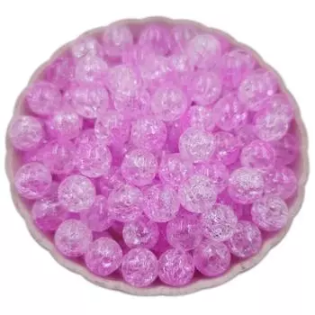 Ожерелье Браслет Вручение Ремесло Для Изготовления Ювелирных Изделий 8-16 мм Подвеска 5-40 Шт. Сращивание Цветных Трещин Бусины Россыпью Оптовая Продажа Бусин 14mm 5Pcs