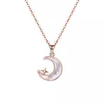 Ожерелье Brilliant Star Moon, супер бессмертный ошейник, цепочка со звездами, подарки девушке на День святого Валентина