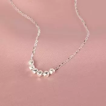 Ожерелье Broken Silver, Женский летний легкий роскошный нишевый дизайн, цепочка Broken Silver Collarbone, цепочка Temperament из нержавеющей стали на шею