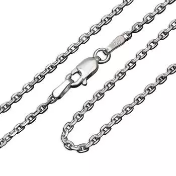 Ожерелье BYTHESEA 925 пробы, огранка Azuki, толщина, гавайская, длина 45 см, цепочка, серебро, 4-сторонняя цепочка, 2 мм, мужская, женская, ювелирные изделия,