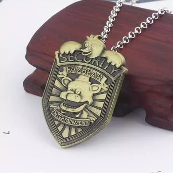 Ожерелье-цепочка Five Nights At Freddy в крутом стиле в стиле хип-хоп для детей