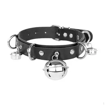 Ожерелье-чокер для женщин, готический панк-стиль, ювелирный подарок чёрный