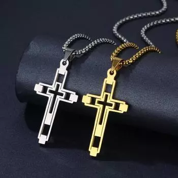 Ожерелье-чокер из нержавеющей стали для мужчин, мужское золотого цвета, цепочка, ювелирное украшение в подарок серебряный