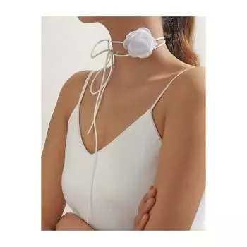 Ожерелье-чокер с розой