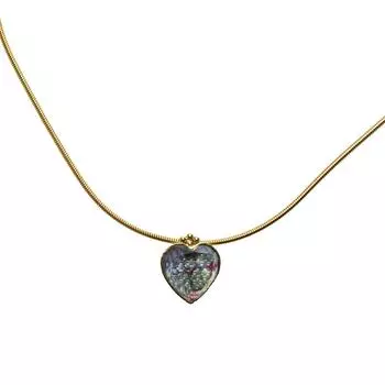 Ожерелье-чокер Tamarusan Water Surface Blue Amazonite Gold Gift Стильная роскошь [TAMARUSAN]