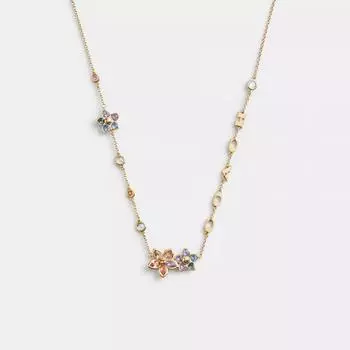 Ожерелье Coach с камнями Wildflower