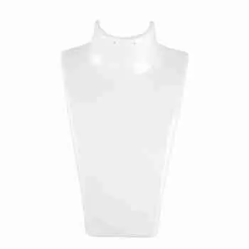 Ожерелье, держатель для сережек, голова манекена, бюст, подставка, модельный магазин, стеллаж для выставки товаров ювелирных изделий (белый) белый