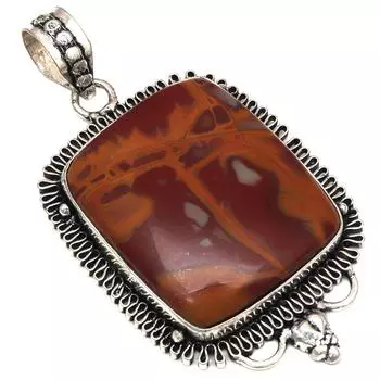 Ожерелье дизайнерское Яшмовое Драгоценное Камень Ручной Работы Подарок Для Нее Ювелирные Изделия 2