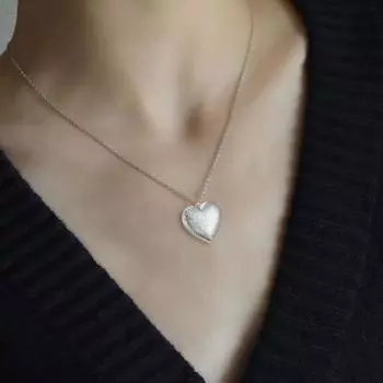 Ожерелье для фото Романтическая любовь Рамки для фотографий Мемориальный медальон Ожерелье Женские украшения D