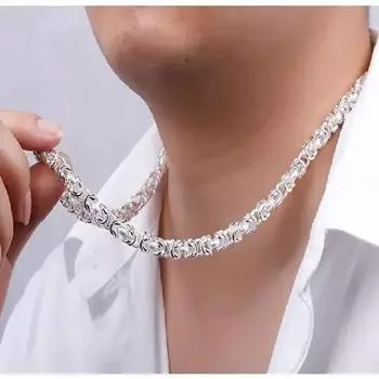 Ожерелье для мужчин классическое 8 мм круглое кран дракон 60 см шарм высокое качество модные ювелирные изделия 60cm