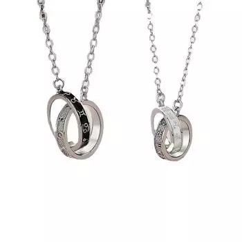 Ожерелье для пары из стерлингового серебра S925 с двенадцатью звездами, оригинальный корейский дизайн, цепочка для ключицы 925