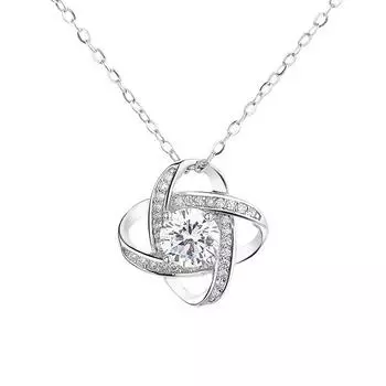 Ожерелье для женщин, популярная подвеска в виде четырехлистного клевера, элитный темперамент, корейская цепочка на ключицу