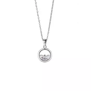 Ожерелье для женщин «Пустошь родниковой воды», простое студенческое ожерелье в стиле «лес» с подвеской на ключицу